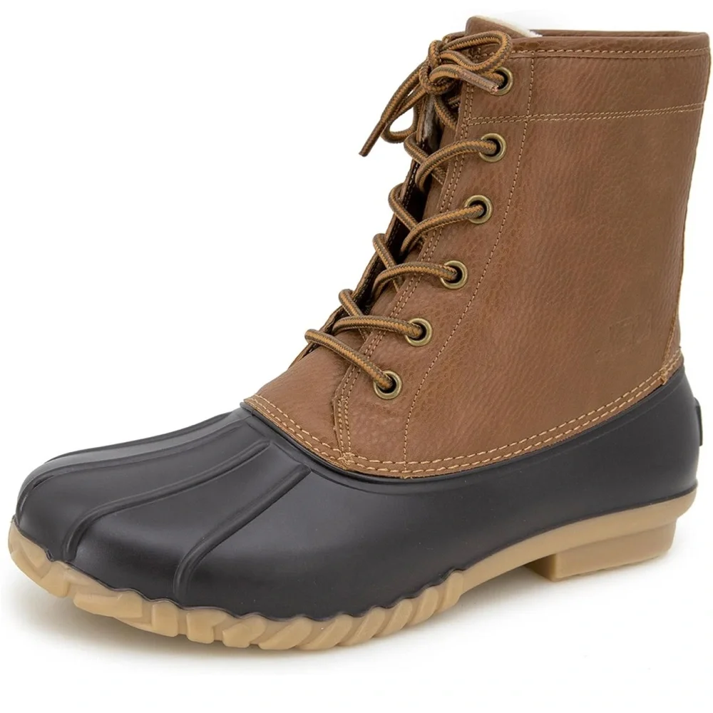 NWT JBU TAN Men's Maine Duck Waterproof Boot,‎